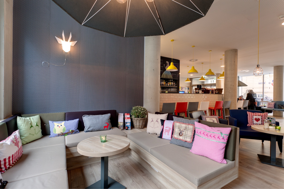 Lounge MEININGER Hotel Vienna Downtown Franz