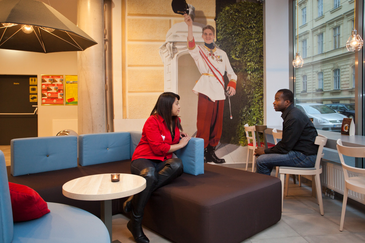 Lounge MEININGER Hotel Vienna Downtown Franz