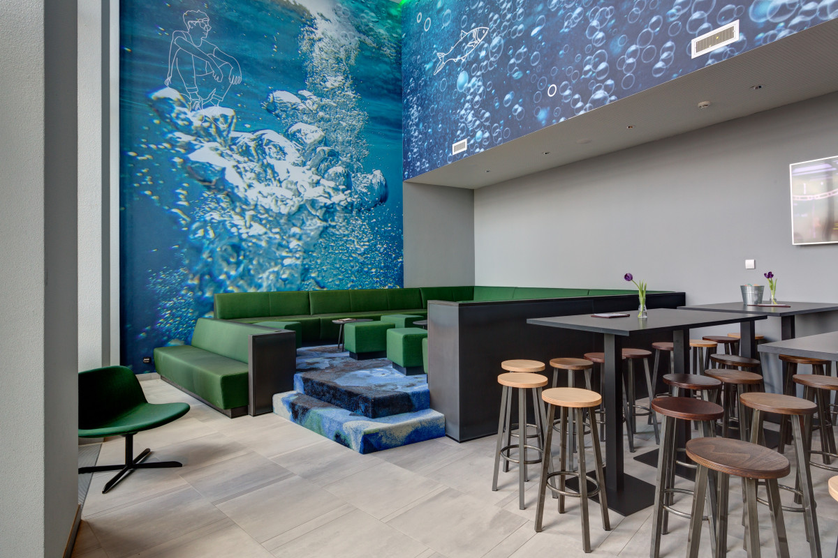 Lounge MEININGER Hotel Amsterdam Amstel