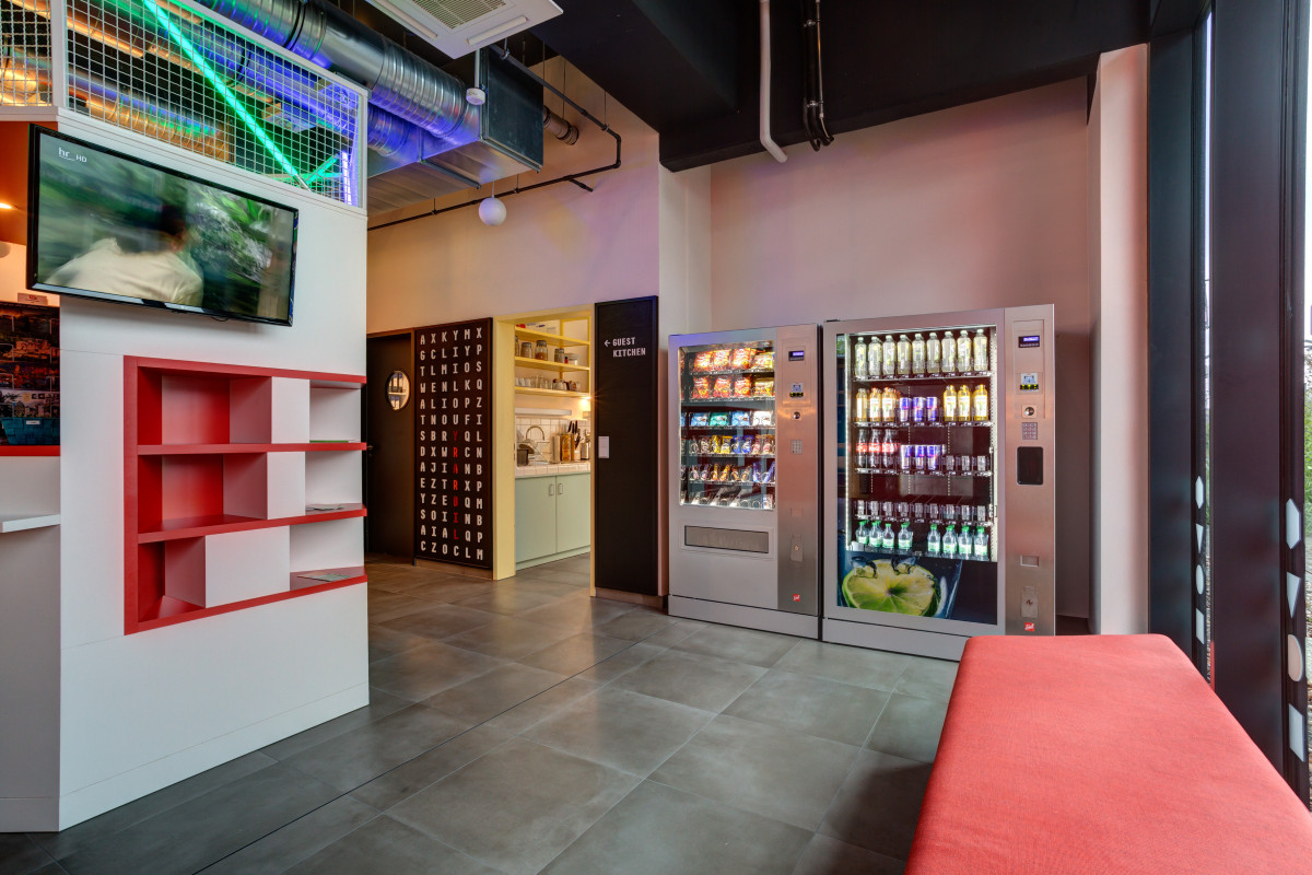 Lounge MEININGER Hotel Heidelberg Hauptbahnhof