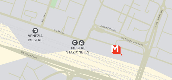 Map Venezia Mestre