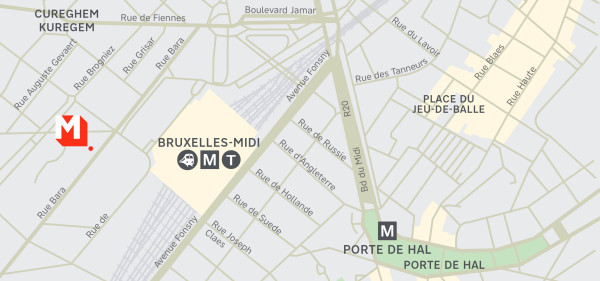 Location Bruxelles Gare du Midi