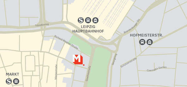 Location Leipzig Central Station