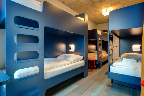 6-bed room (only bunk beds)